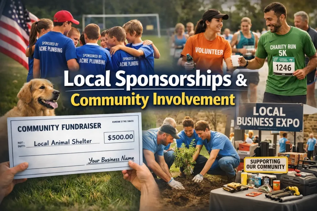 Local Sponsorships and Community Involvement